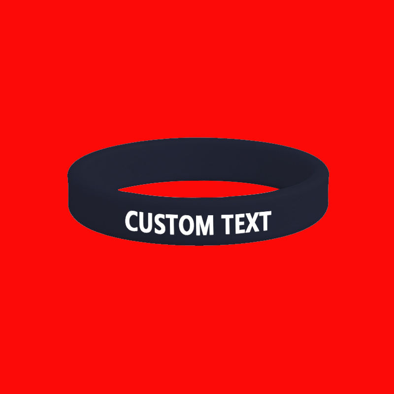 30pc Custom Silicone Bracelets Set, Personalised Gift